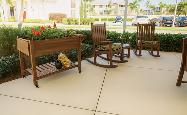 Assisted Living Patio